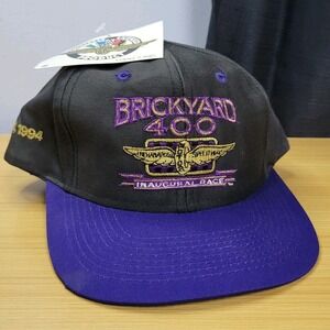 Vintage Brickyard 400 Snapback Cap Hat Inaugural Race 1994 New With‎ Tags Logo 7